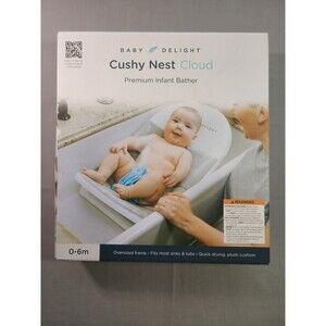 Baby Delight Cushy Nest Cloud Premium Infant Bather 0-6 Months